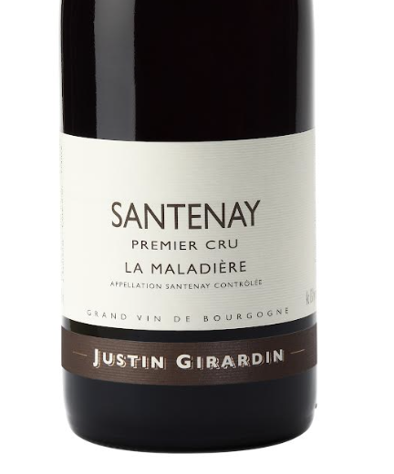(image for) Justin Girardin Santenay 1er Cru Maladiere 2022 [JR 16.5]
